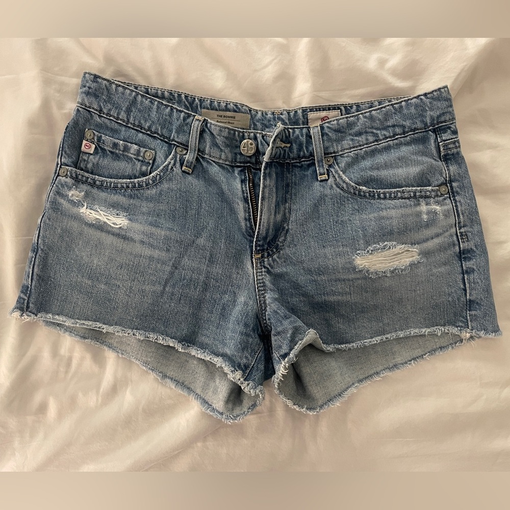 AG The Bonnie Relaxed Denim Shorts